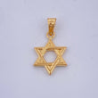 Dije Estrella De David 2.3gr / 3.7cm / Oro Amarillo 18K $