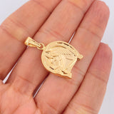 Dije Herradura Caballo 2.2gr / 3.2cm / Oro Amarillo 18K $
