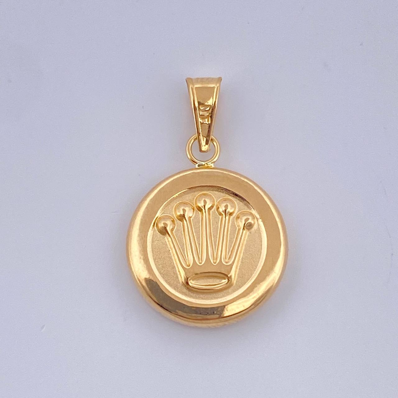 Dije Corona Rx 1.1gr / 2.5cm / Oro Amarillo 18K $