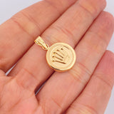 Dije Corona Rx 1.1gr / 2.5cm / Oro Amarillo 18K $