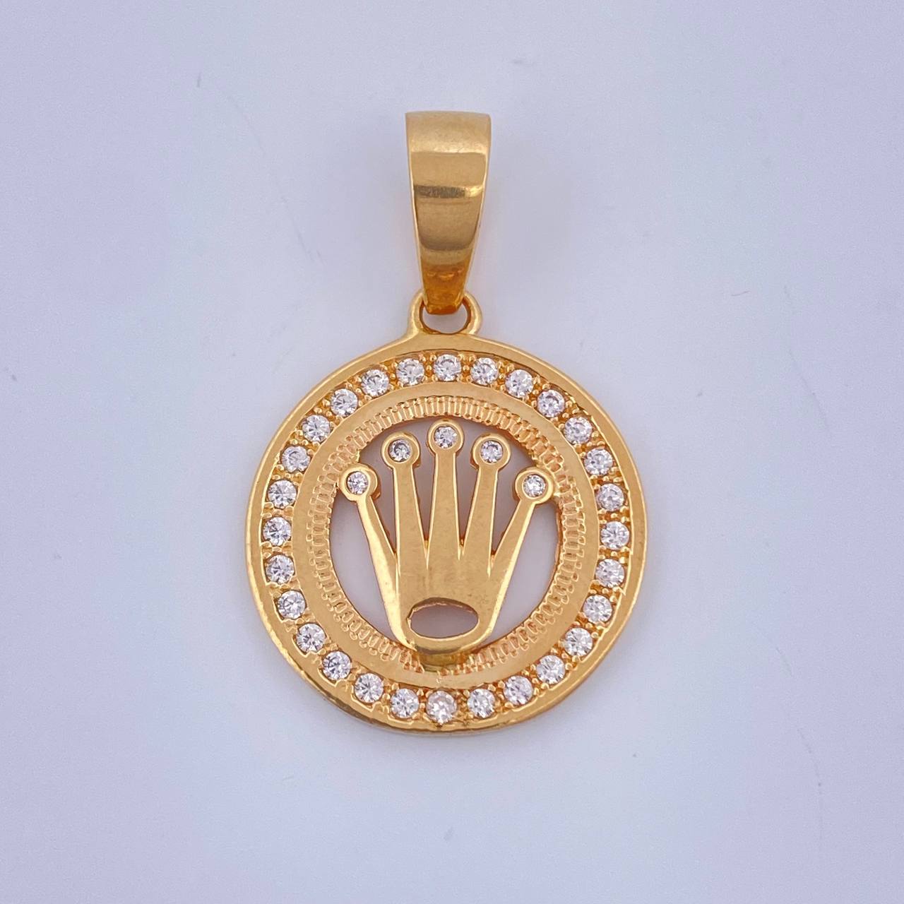 Dije Corona Rx 5gr / 3.4cm / Oro Amarillo 18K $