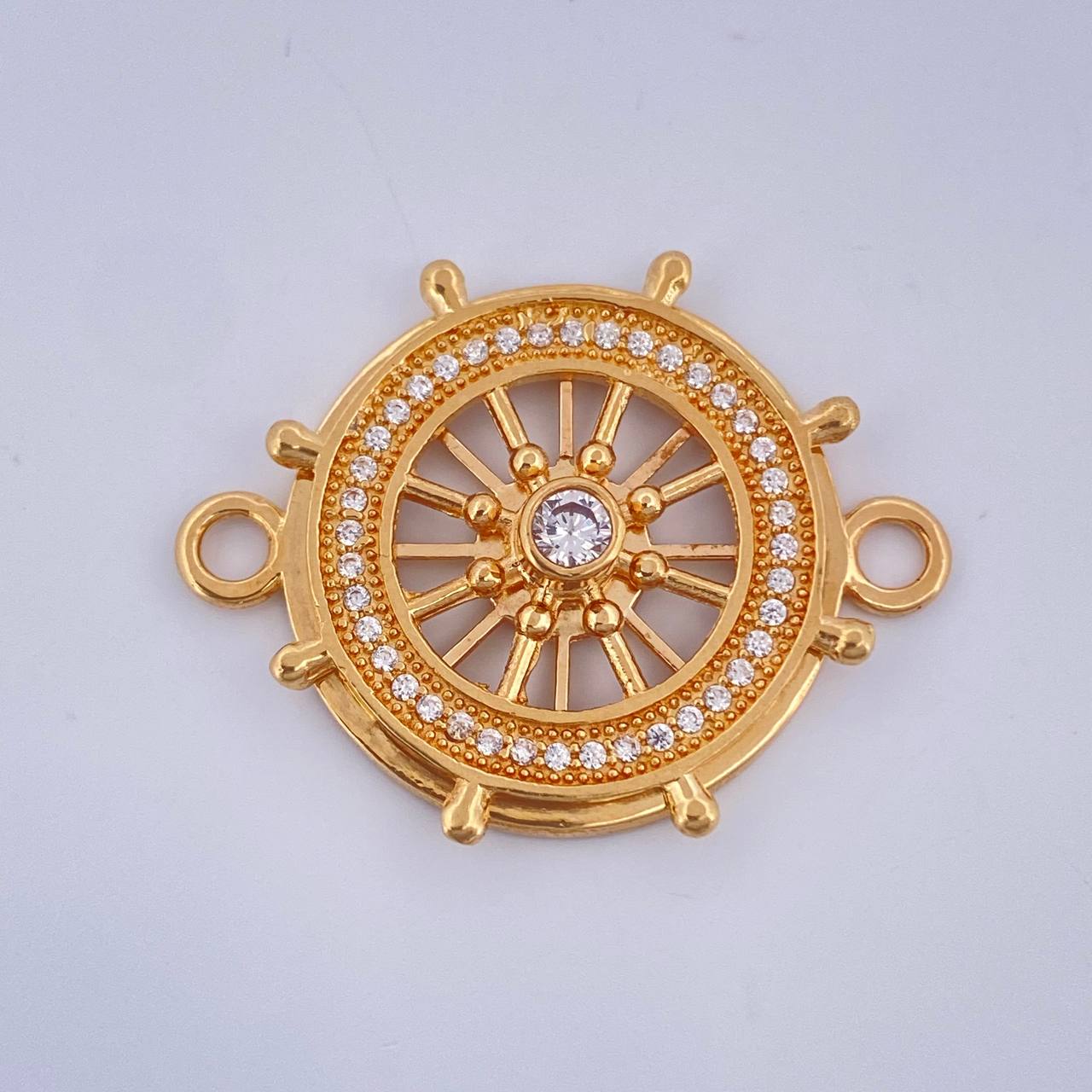 Herraje Timon 4.45gr / 3cm / Oro Amarillo 18K $