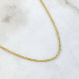 Cadena China 3.1gr / 45cm / +1 Oro 18K