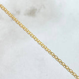 Cadena China 3.1gr / 45cm / +1 Oro 18K