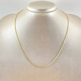 Cadena China 3.1gr / 45cm / +1 Oro 18K