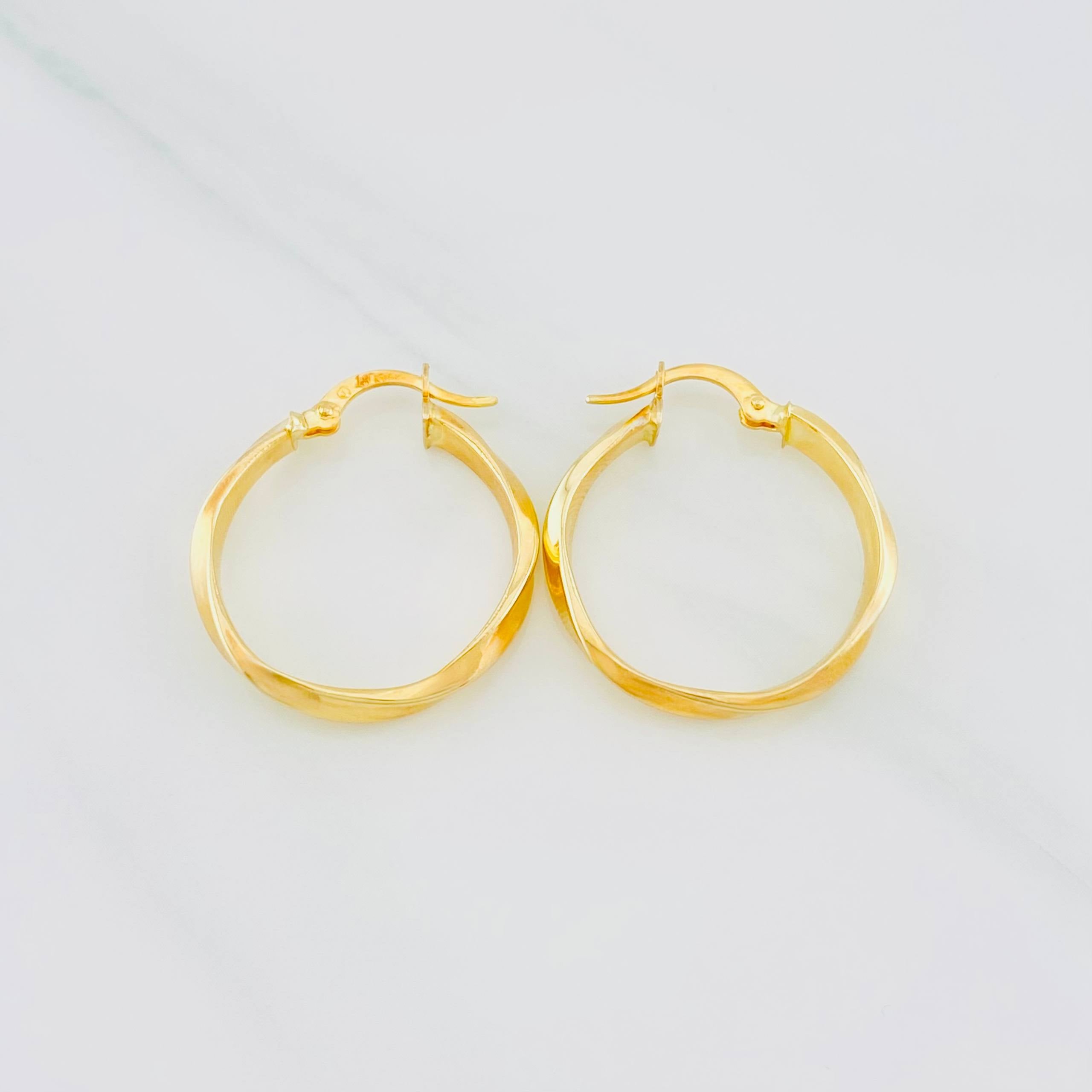 Candongas Susi 2.15g / 2.6cm Oro Amarillo 18K