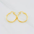 Candongas Susi 2.15g / 2.6cm Oro Amarillo 18K