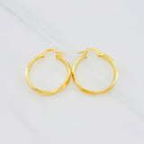 Candongas Susi 2.15g / 2.6cm Oro Amarillo 18K