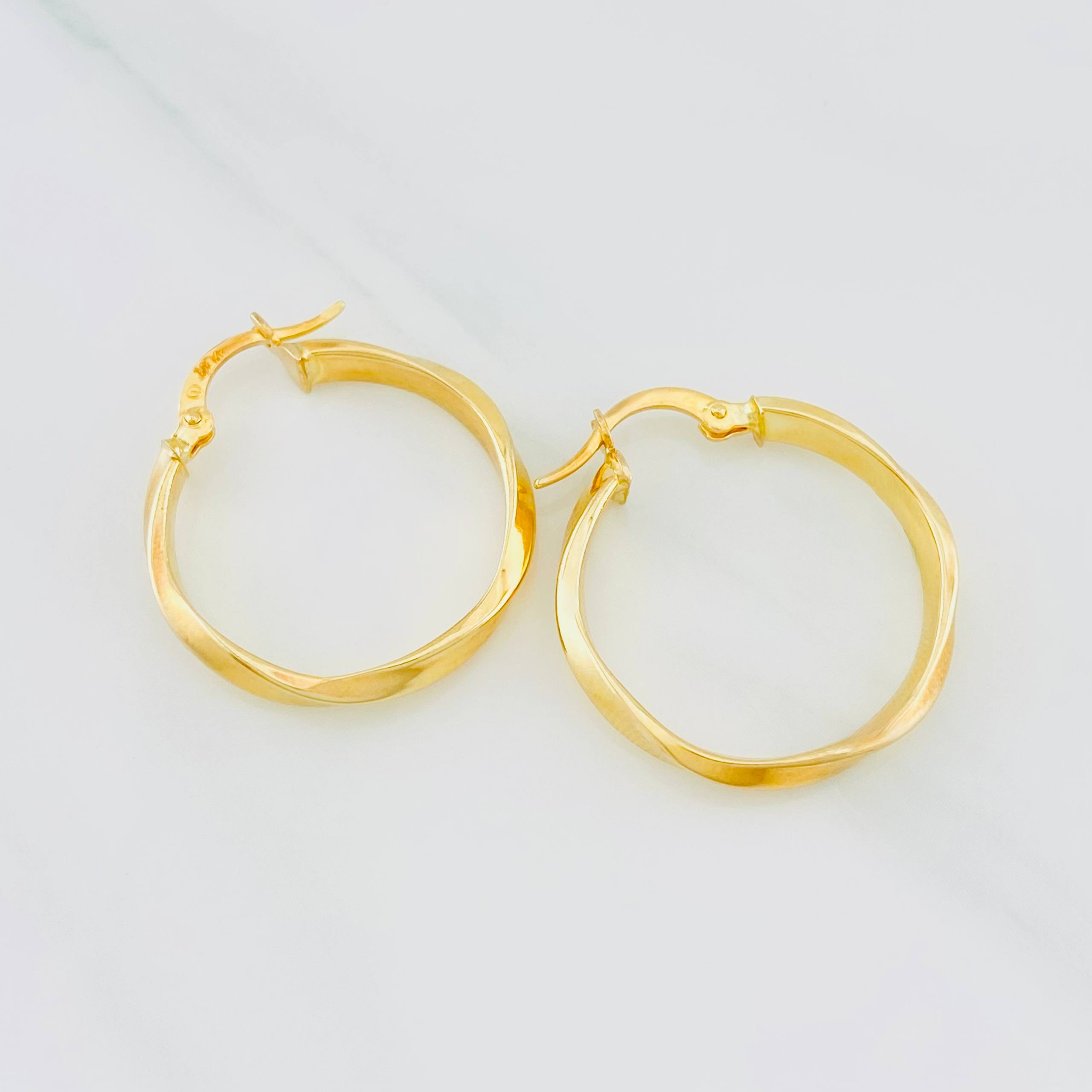 Candongas Susi 2.15g / 2.6cm Oro Amarillo 18K