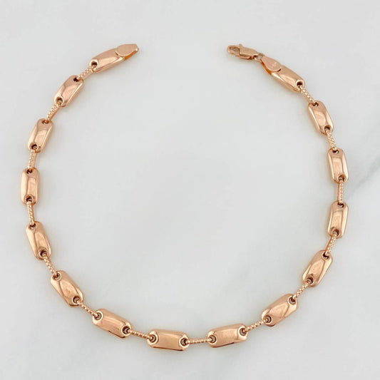 Pulso Rustica Adije 5.15g / 22cm / 4.37mm Oro Rosa 18K