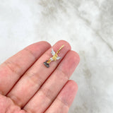 Dije San Miguel Arcángel 1gr / 2.4cm / Tres Oros *