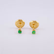 Topos Cuatro Garras Esmeralda 60pts 0.45g / 1.8mm Oro Amarillo 18K