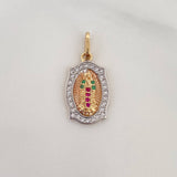 Dije Virgen Guadalupe 2.15 g / 2.3 cm Tres Oros 18K