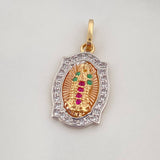 Dije Virgen Guadalupe 2.15 g / 2.3 cm Tres Oros 18K