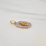 Dije Virgen Guadalupe 2 g / 2.3 cm Tres Oros 18K