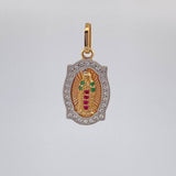 Dije Virgen Guadalupe 2 g / 2.3 cm Tres Oros 18K