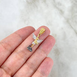 Dije San Miguel Arcángel 2.15gr / 2.9cm / Tres Oros *