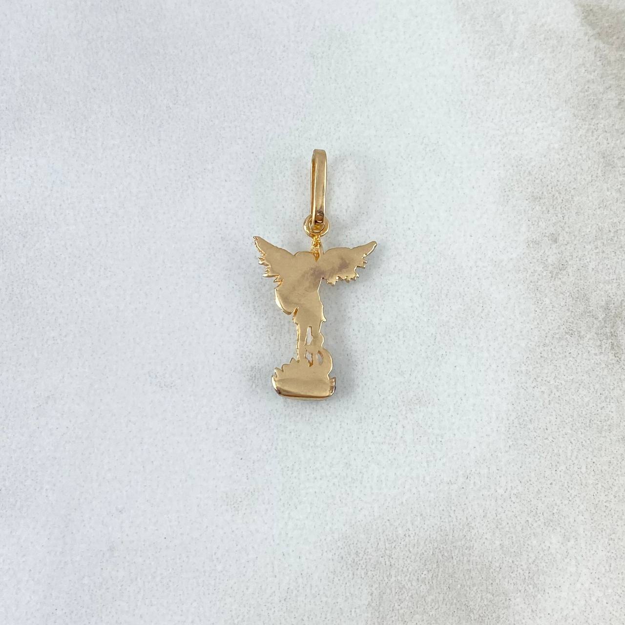 Dije San Miguel Arcángel 1gr / 2.4cm / Tres Oros *