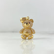 Dije Oso  7.35gr / 3.4cm / Circones Blancos Negros Oro Amarillo