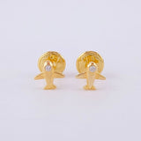 Topos Avión 0.55g / 5.5mm Oro Amarillo 18K