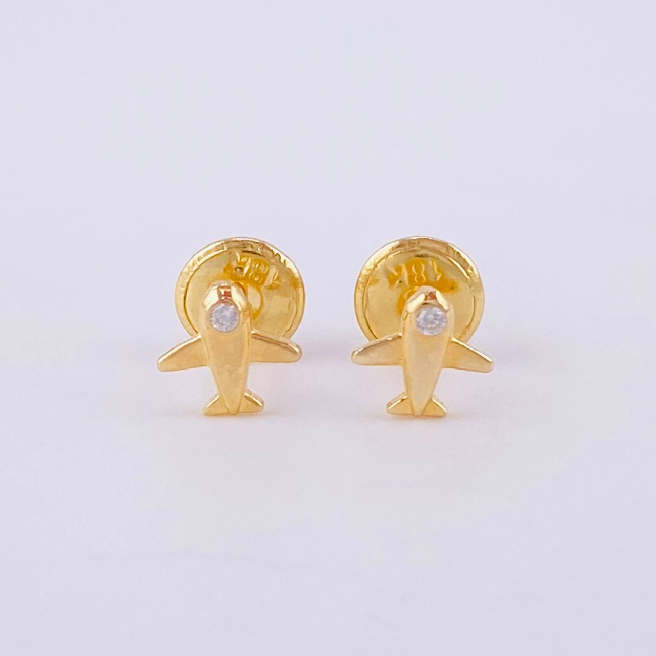 Topos Avión 0.55g / 5.7mm Oro Amarillo 18K
