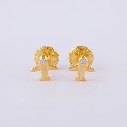 Topos Avión 0.55g / 5.7mm Oro Amarillo 18K
