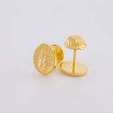 Topos Virgen del Carmen 0.7g / in / 6.6mm Oro Amarillo 18K