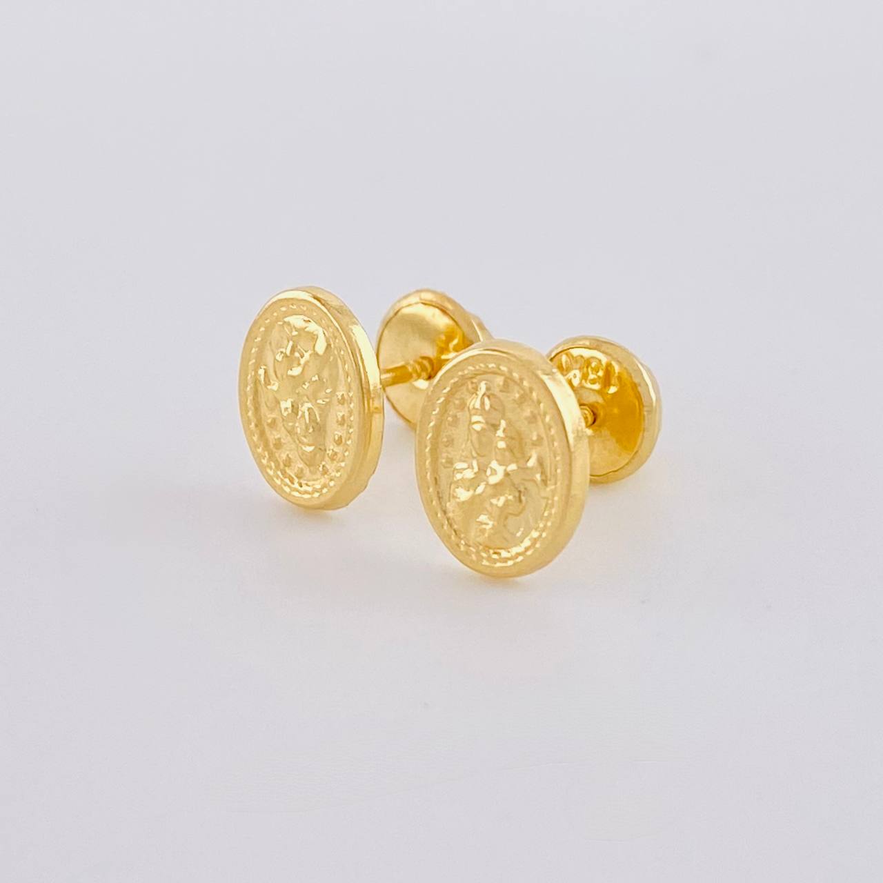 Topos Virgen del Carmen 0.7g / in / 6.6mm Oro Amarillo 18K