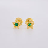 Topos Estrella 0.7g / in / 4.4mm Oro Amarillo 18K