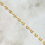 Tobillera GC 3.65gr / 25cm / Oro 18K *