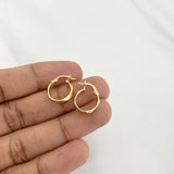 Candongas Susi 1.45g / 1.6cm Oro Amarillo 18K