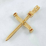 Dije Crúz Clavo 4.05gr / 4.7cm / Oro 18K ©