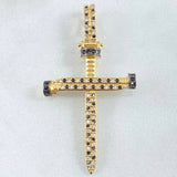 Dije Cruz Clavo 4.35gr / 4.7cm / Oro 18K ©