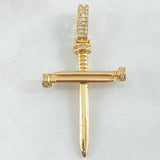 Dije Cruz Clavo 4.15gr / 4.6cm / Oro 18K ©