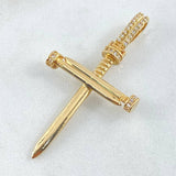 Dije Cruz Clavo 4.15gr / 4.6cm / Oro 18K ©