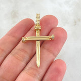 Dije Cruz Clavo 4.15gr / 4.6cm / Oro 18K ©