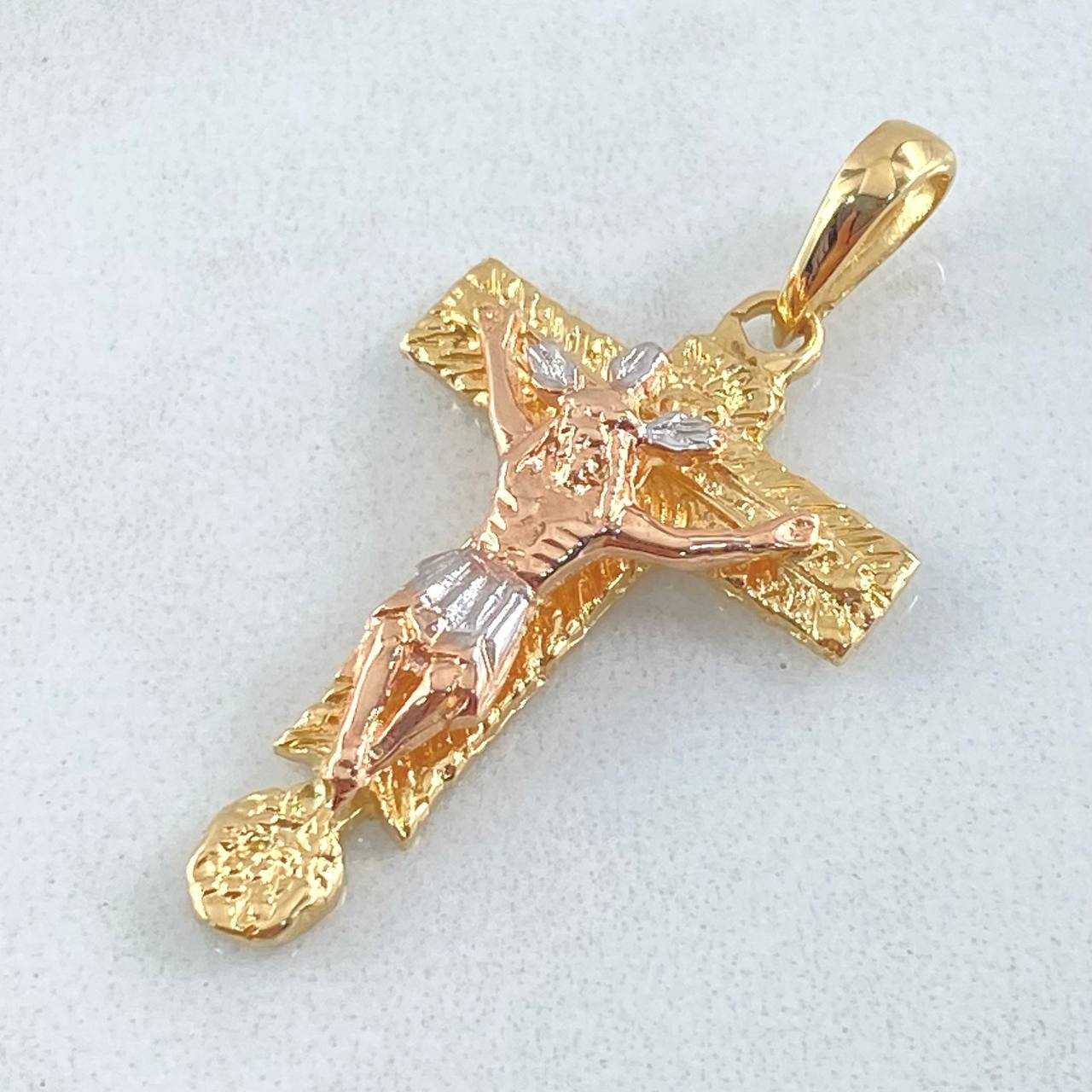 Dije Cruz Señor de los Milgaros 3.25gr / 3.5cm / Oro 18K ©