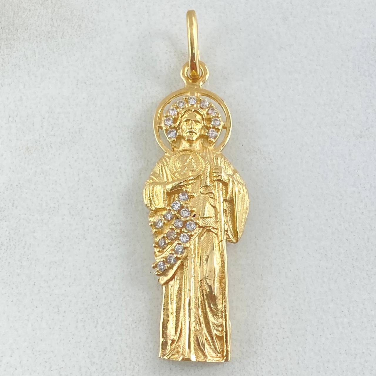Dije San Judas Tadeo 5.5gr / 3.5cm / Oro 18K ©