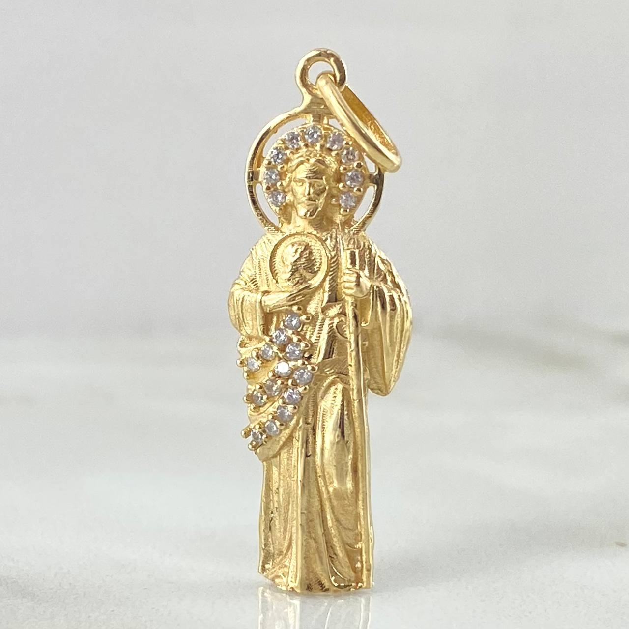 Dije San Judas Tadeo 5.5gr / 3.5cm / Oro 18K ©