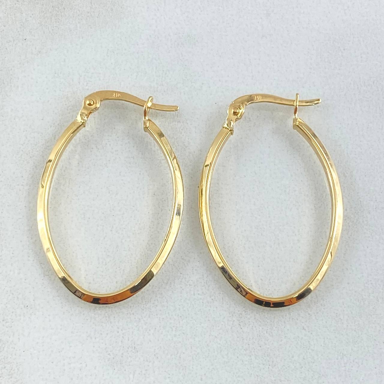 Candongas Clau 1.25gr / 3cm / Oro 18K *