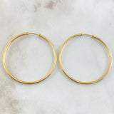 Candongas Aro 3.5gr / 4.2cm / Oro 18K *