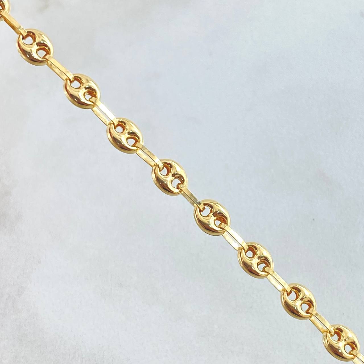 Tobillera GC 4.05gr / 25.5cm / Oro 18K *