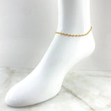 Tobillera GC 3.45gr / 24.5cm / Oro 18K *