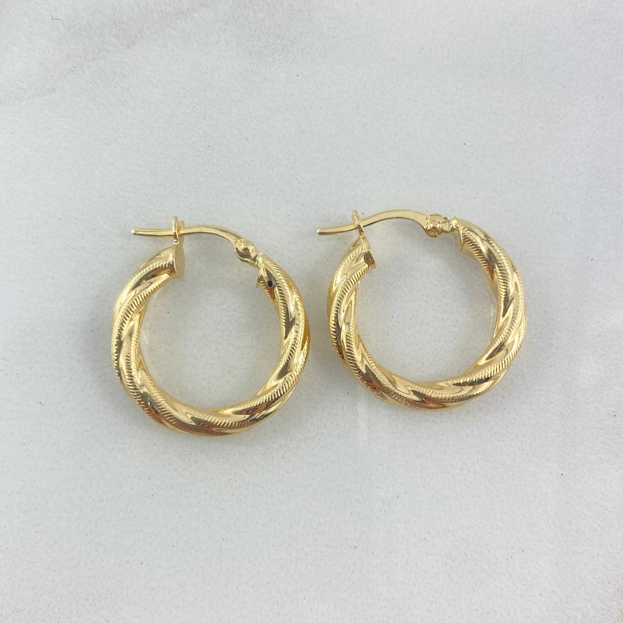 Candongas Anny 2.25gr / 2cm / Oro Amarillo