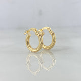 Candongas Sofi 1.45gr / 1.4cm / Oro Amarillo *