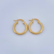 Candongas Tefi 1.25gr / 1.9cm / Oro Amarillo 18K $