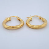 Candongas Sandra 1.65gr / 2cm / Oro Amarillo 18K $