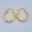 Candongas Sandra 1.65gr / 2cm / Oro Amarillo 18K $