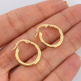 Candongas Lucero 1.7gr / 2cm / Oro Amarillo 18K $