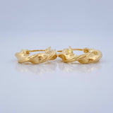 Candongas Asby 1.45gr / 1.7cm / Oro Amarillo 18K $
